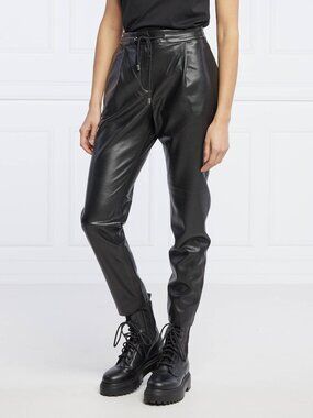 NWT HUGO Boss Hemias Vegan Leather Pants
